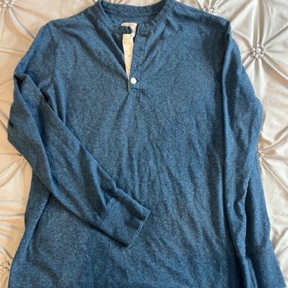 Men's Merona Blue Long Sleeve Size S - Picture 1 of 3